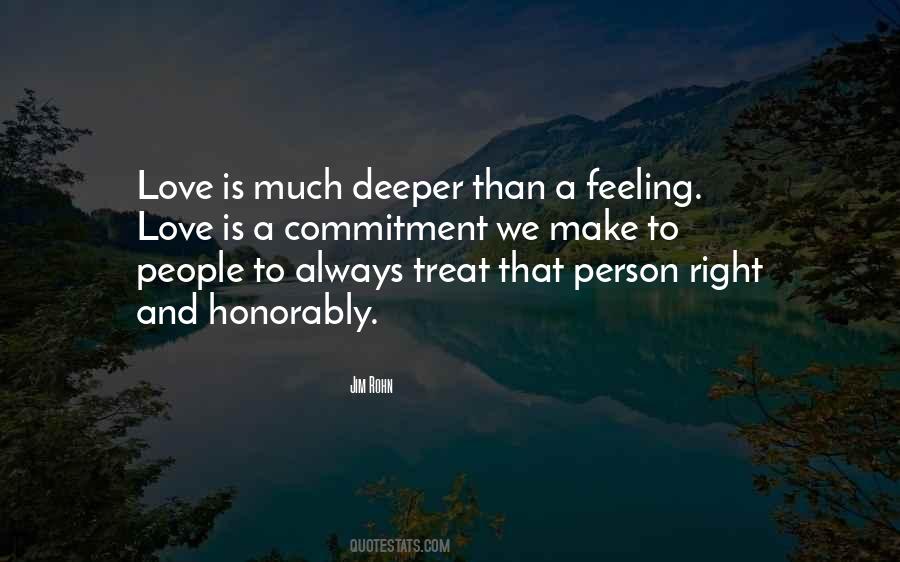Deeper Than Love Quotes #830158