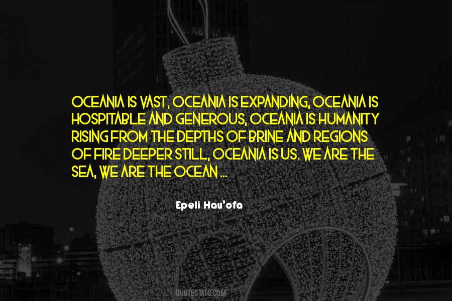 Deeper Than The Ocean Quotes #1384257