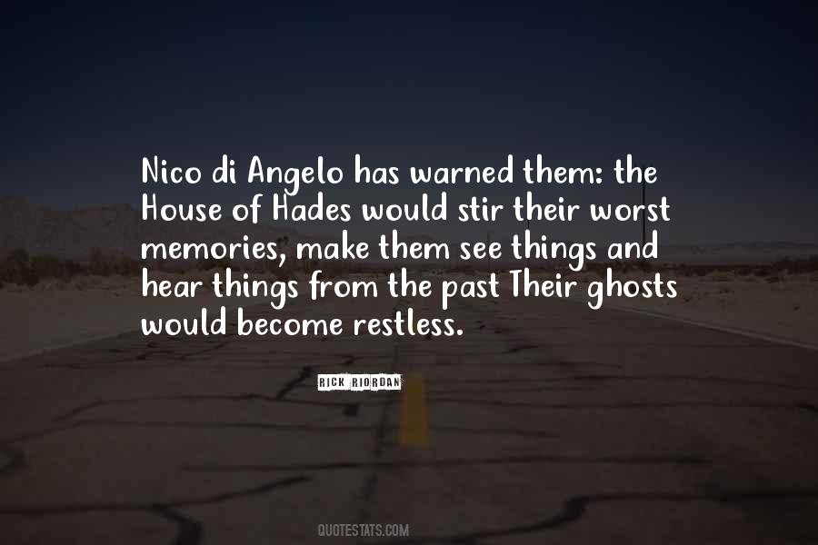 Quotes About Ghosts From The Past #1269710