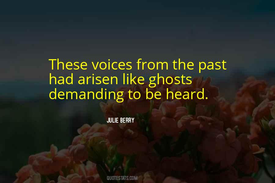 Quotes About Ghosts From The Past #608391