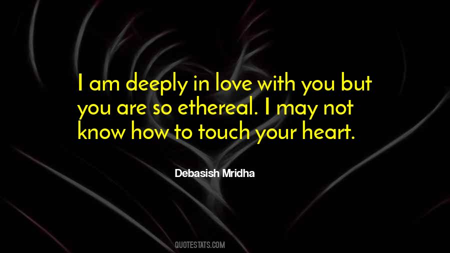 Deeply In Love Love Quotes #725197