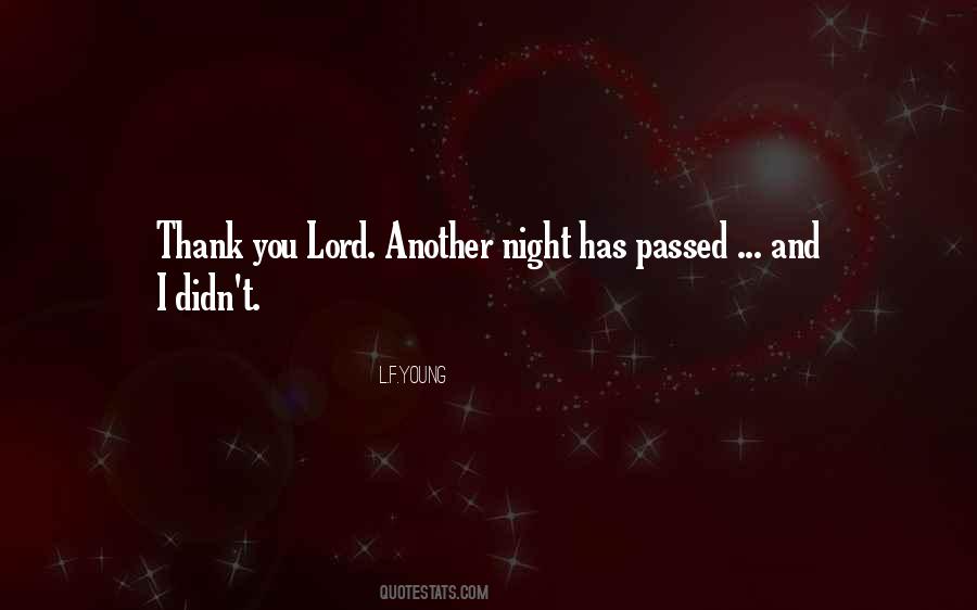 Lord Thank U Quotes #1865520