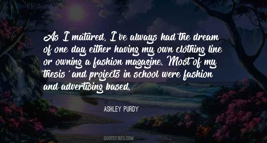 Having Dream Quotes #185265