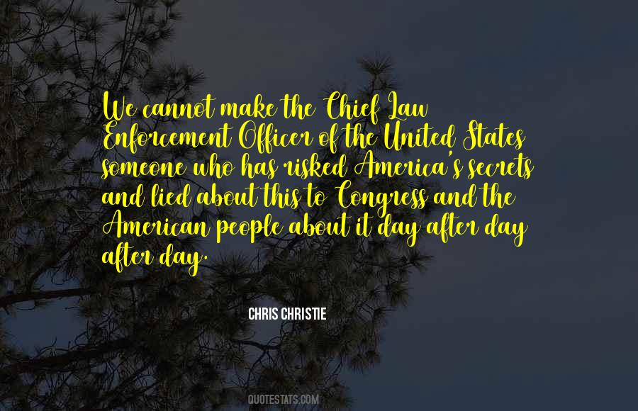 Law Officer Quotes #1286317