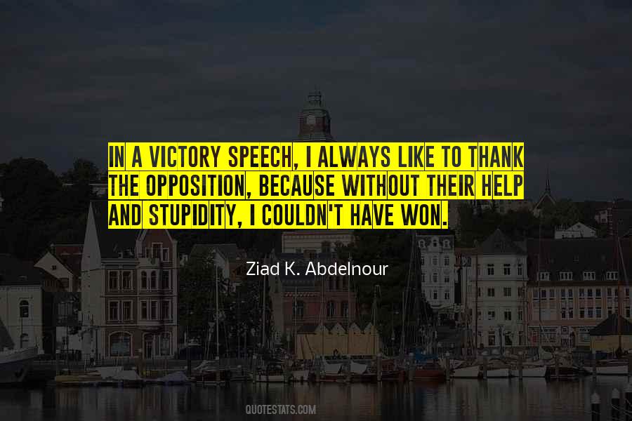 Winning Victory Quotes #1287802