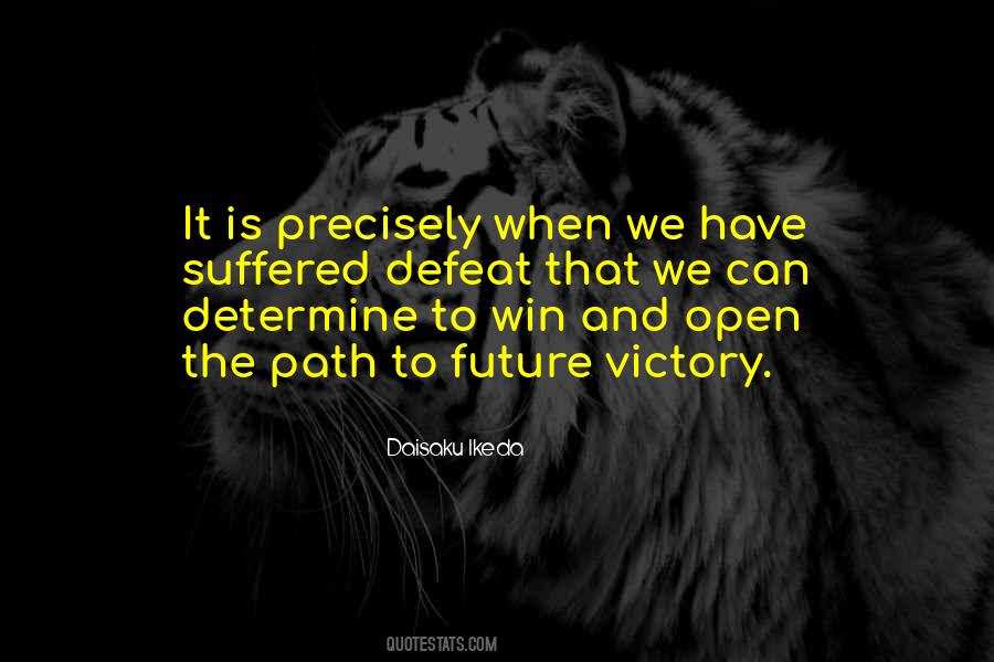 Winning Victory Quotes #1697730