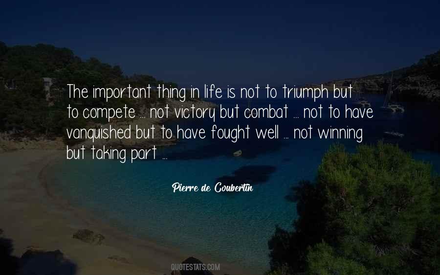Winning Victory Quotes #1771021