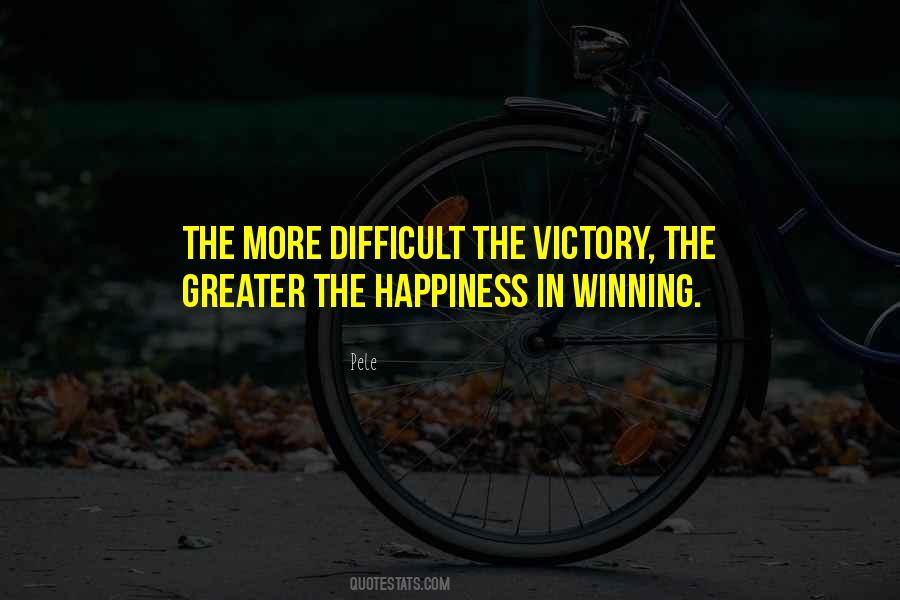 Winning Victory Quotes #1826490