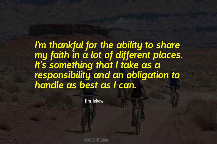 Its Not My Obligation Quotes #210143