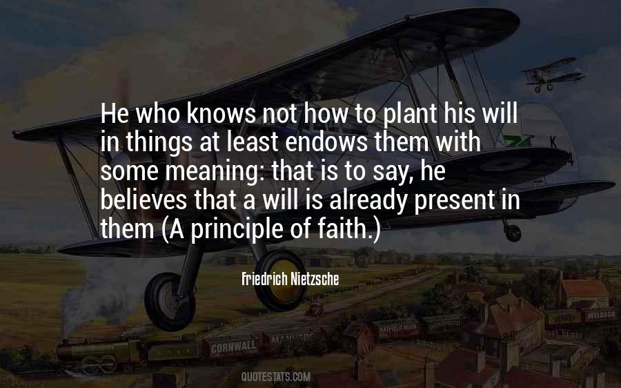 Principle Of Things Quotes #1145369