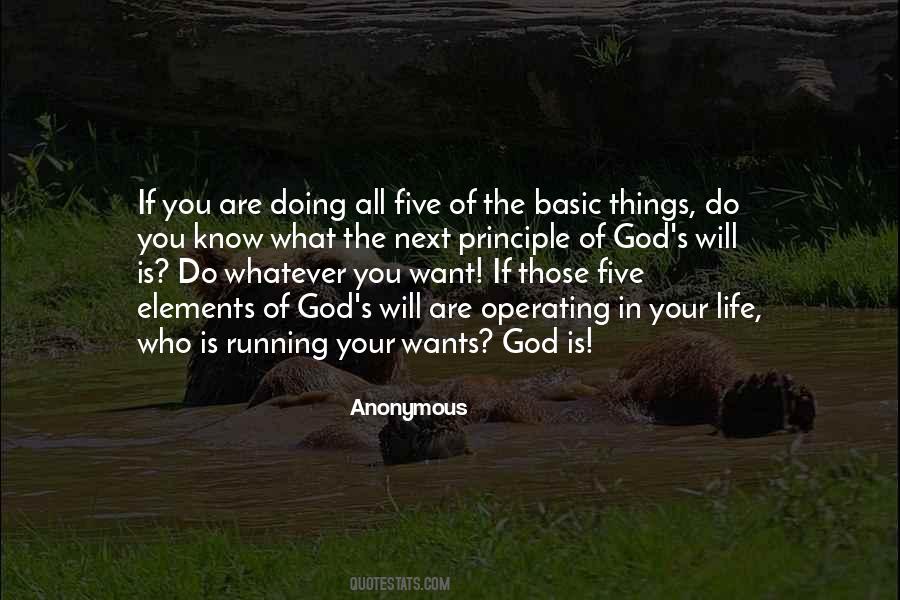 Principle Of Things Quotes #1579887