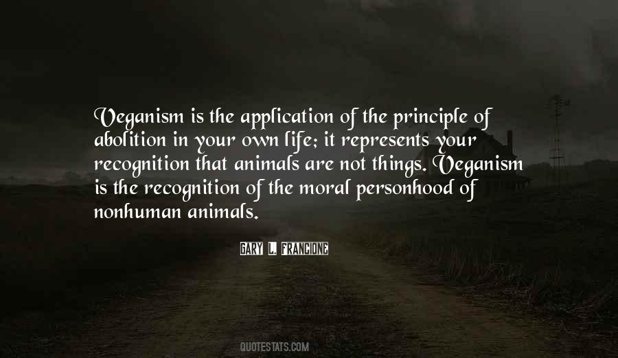 Principle Of Things Quotes #1591009