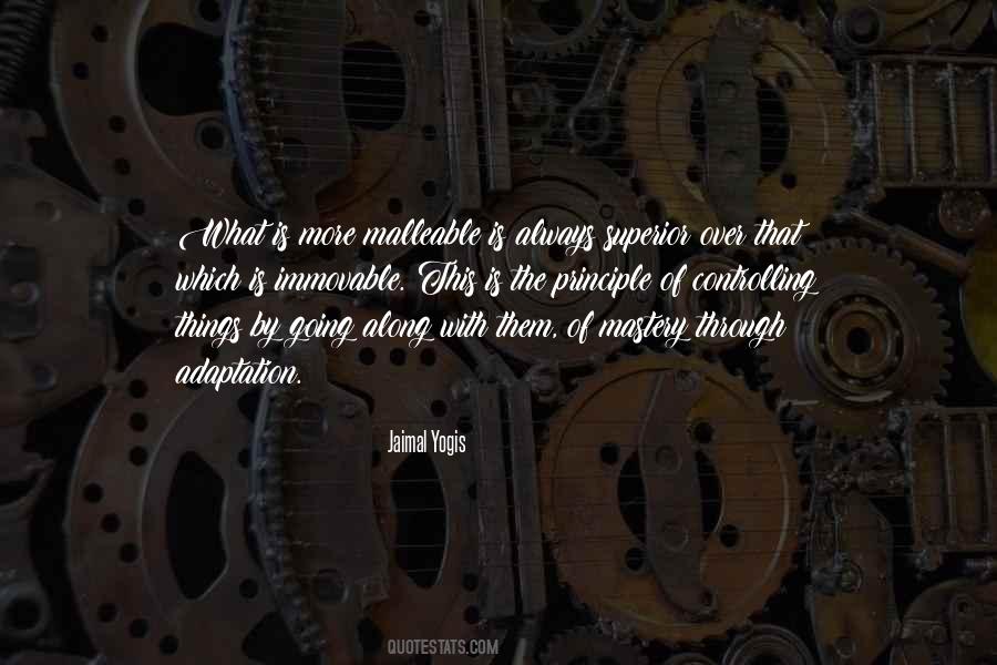 Principle Of Things Quotes #1820225