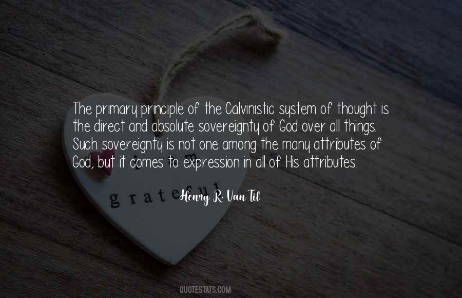 Principle Of Things Quotes #1821707