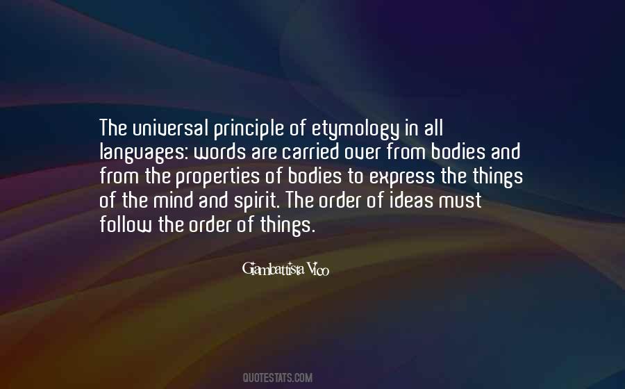 Principle Of Things Quotes #943439