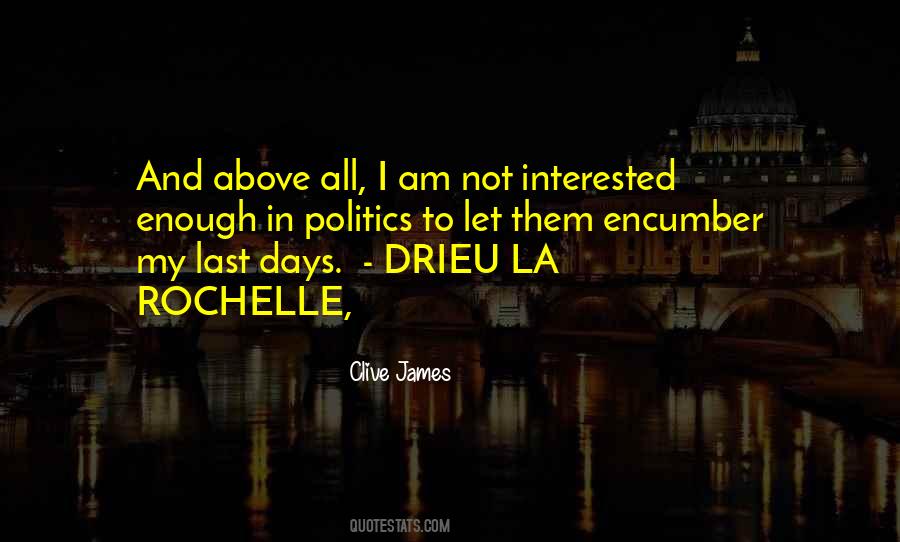 Am Not Interested Quotes #1662715