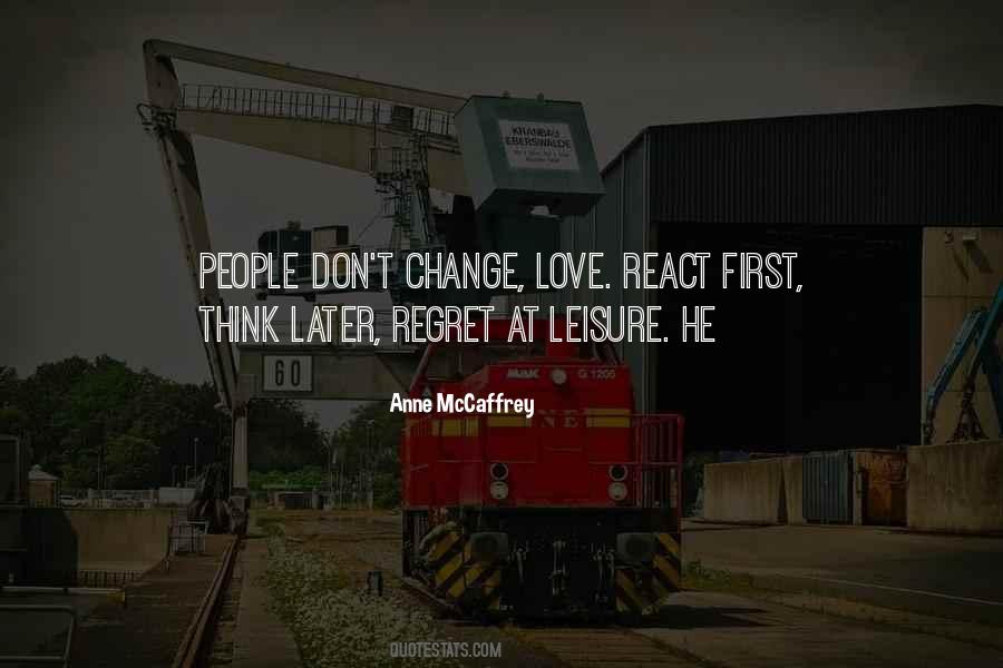 Change Love Quotes #1852439