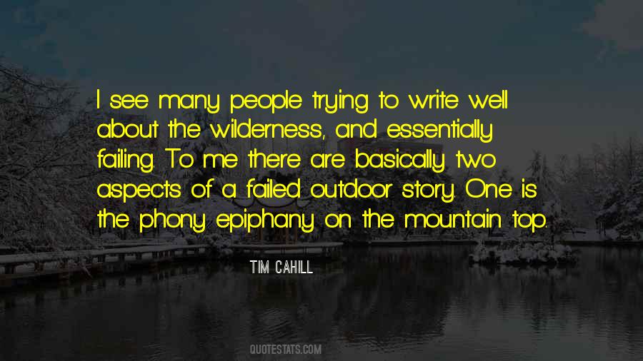 On Top Of A Mountain Quotes #1197957