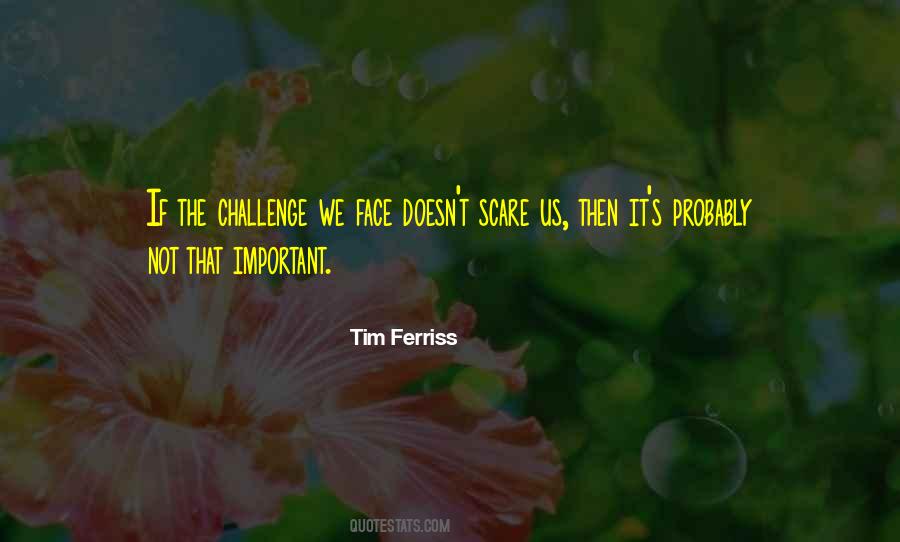 Face Challenges Quotes #1529994