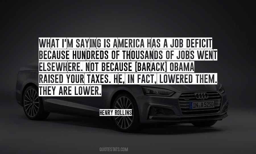 Quotes About Jobs In America #1235796