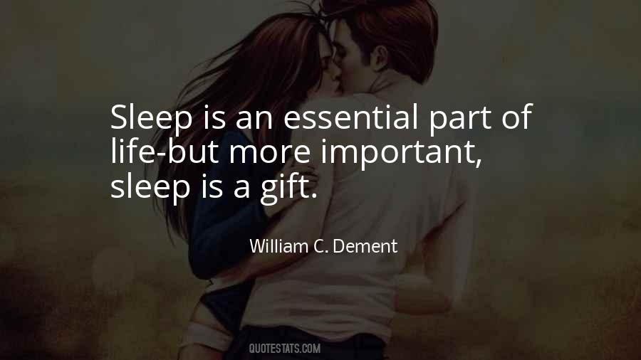 Important Sleep Quotes #1056734