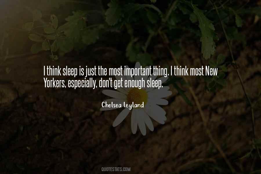 Important Sleep Quotes #1204906