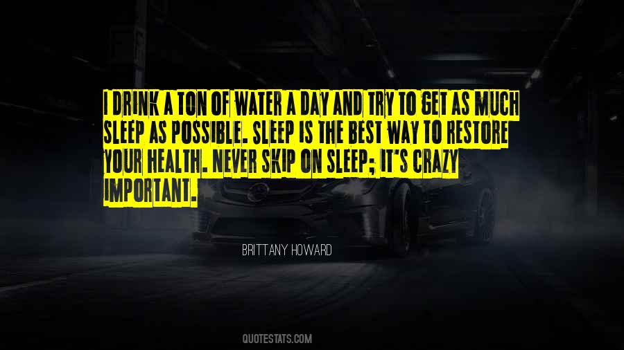 Important Sleep Quotes #141129
