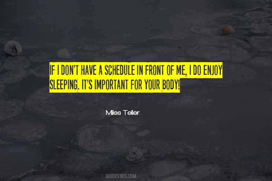 Important Sleep Quotes #1625191