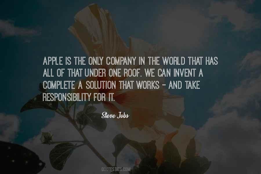 Apple Steve Jobs Quotes #1221086