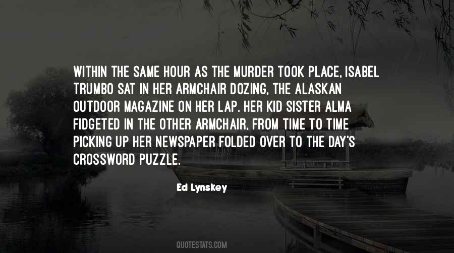 Quotes About The Crossword Puzzle #1688492