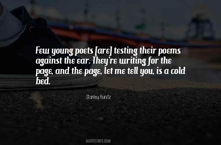 Testing You Quotes #1706076