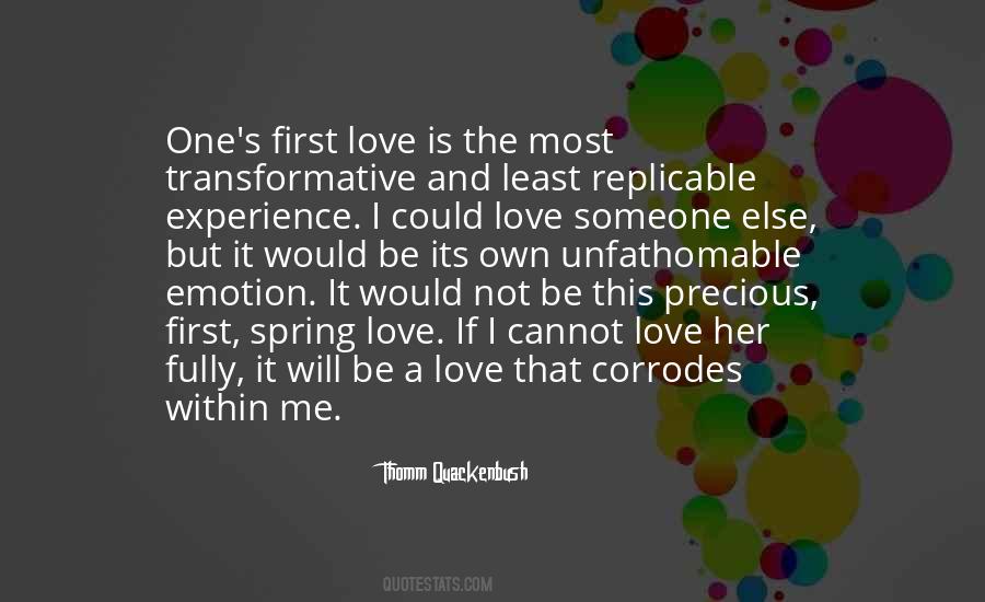 Someone Will Love Me Quotes #1062919