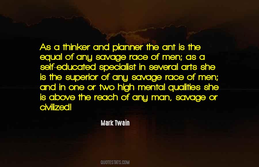The Mark Of A Man Quotes #178514
