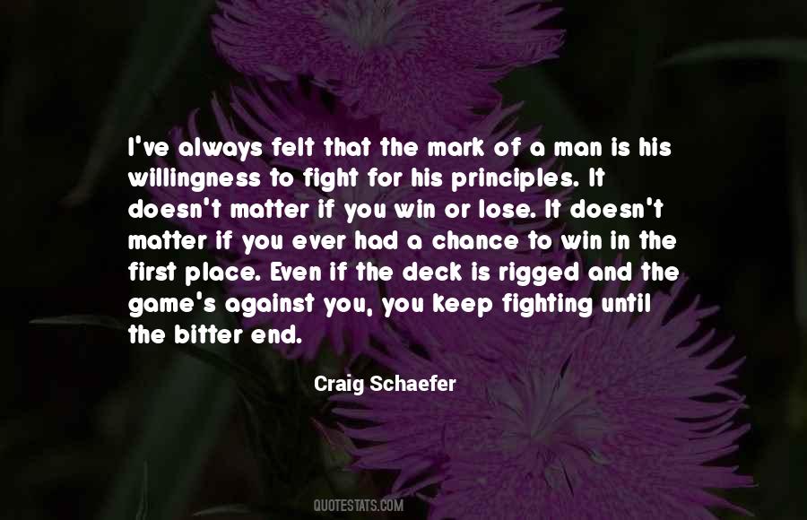 The Mark Of A Man Quotes #966015