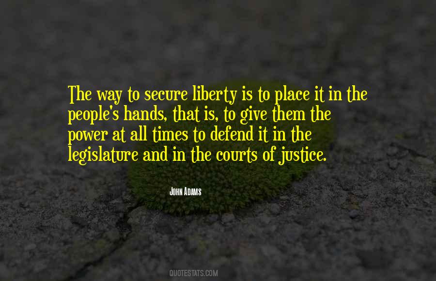 Defend Liberty Quotes #1423010