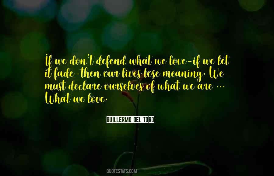 Defend Life Quotes #703247