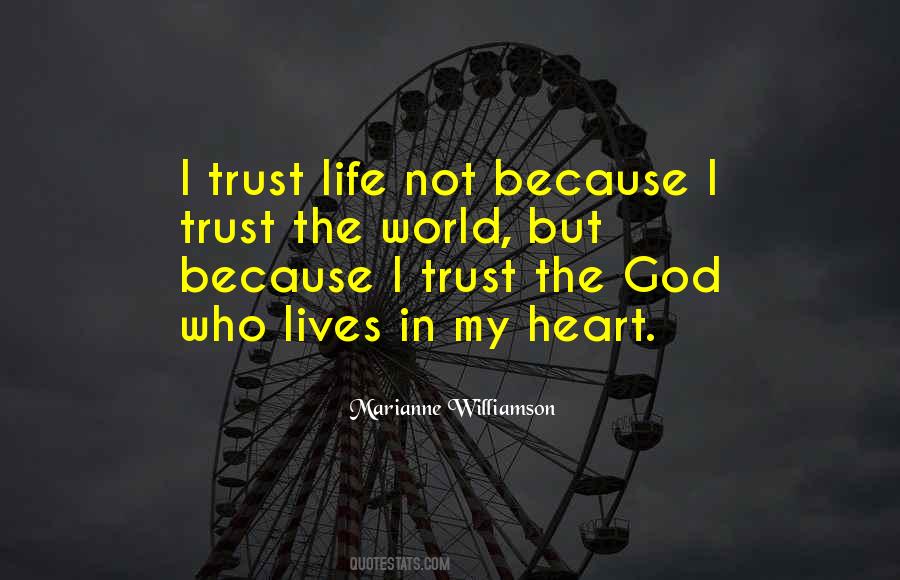 I Trust In God Quotes #326837