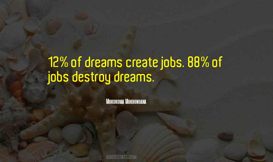 Quotes About Job Creation #1571955