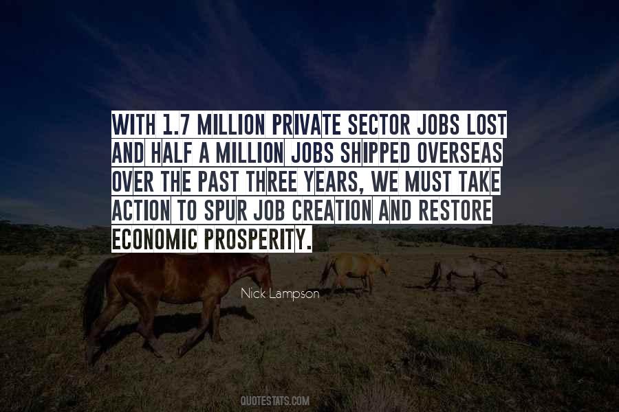 Quotes About Job Creation #174962