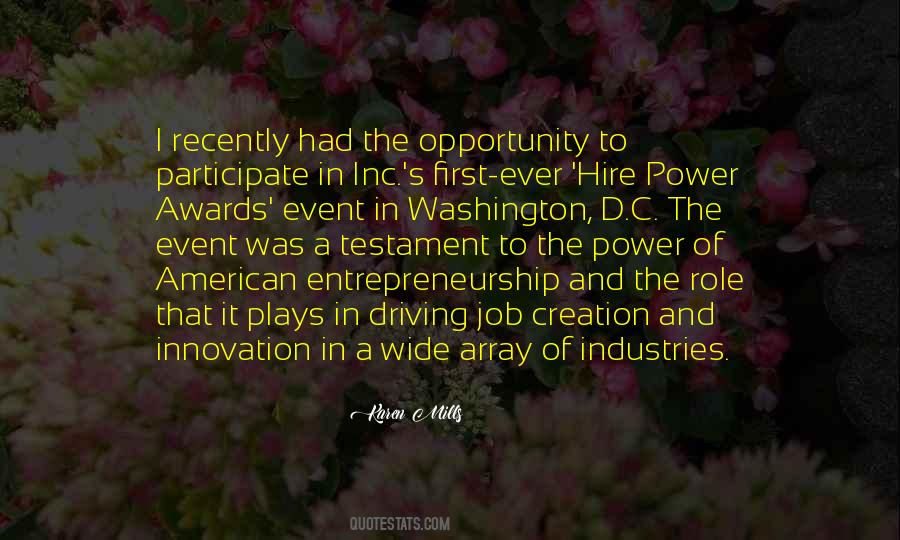 Quotes About Job Creation #797037