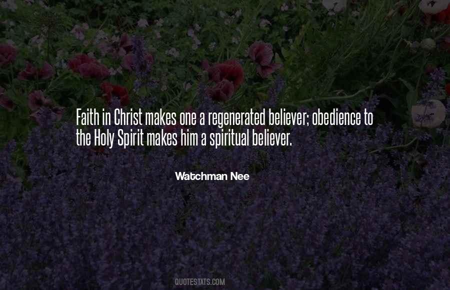Obedience To Christ Quotes #1172936