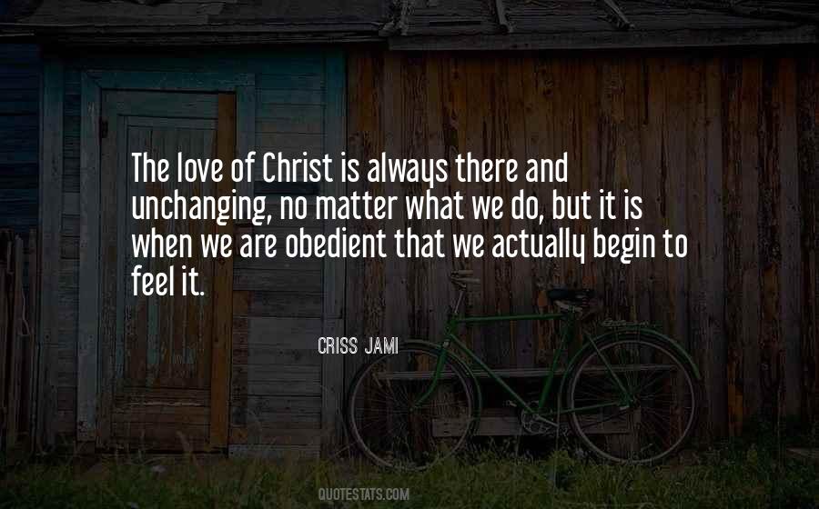 Obedience To Christ Quotes #1630878