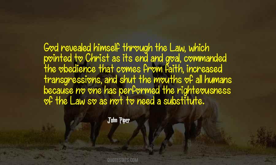 Obedience To Christ Quotes #469923