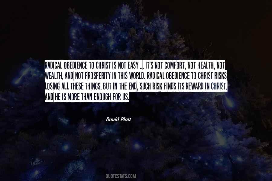 Obedience To Christ Quotes #766944