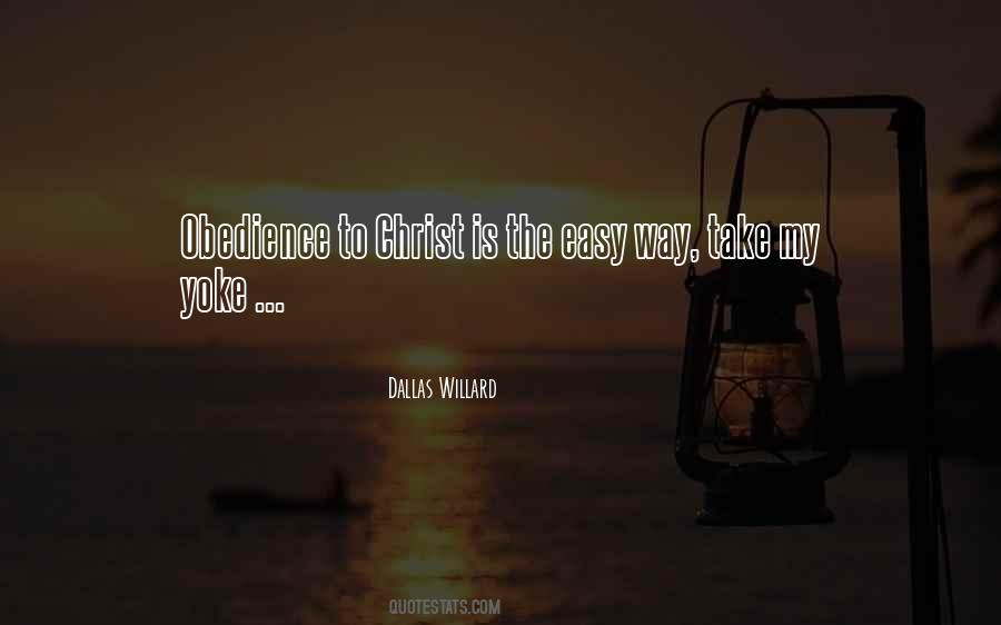 Obedience To Christ Quotes #968472