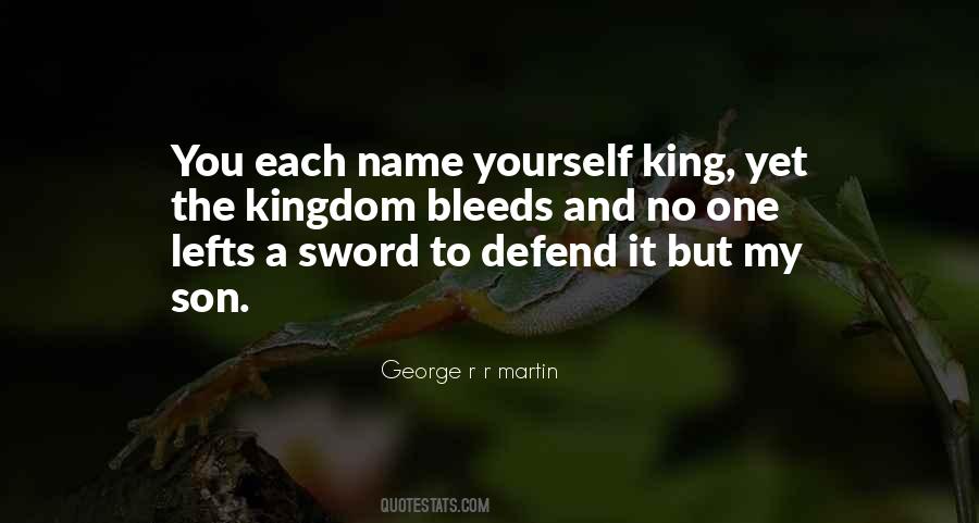 Defend Yourself Quotes #1250103