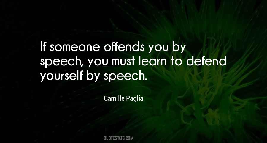 Defend Yourself Quotes #437277
