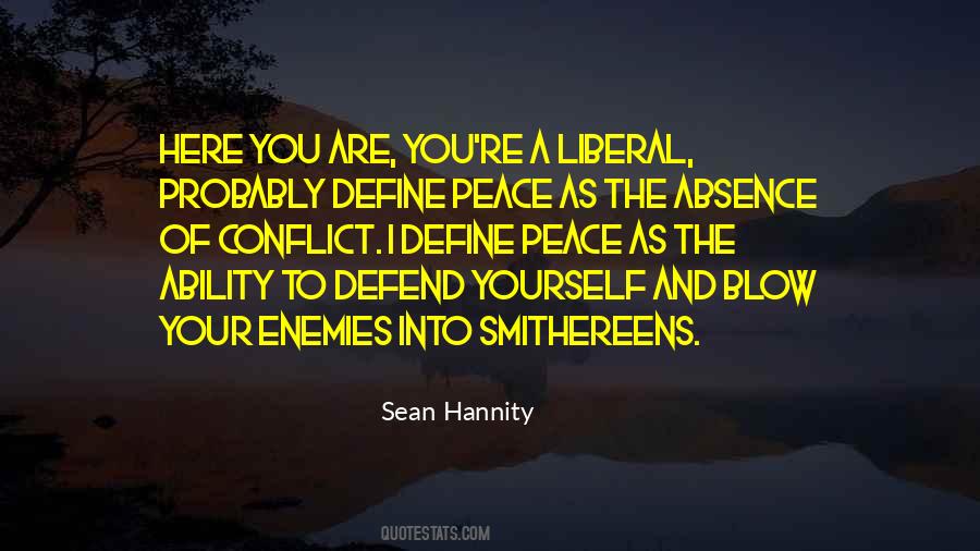 Defend Yourself Quotes #647536