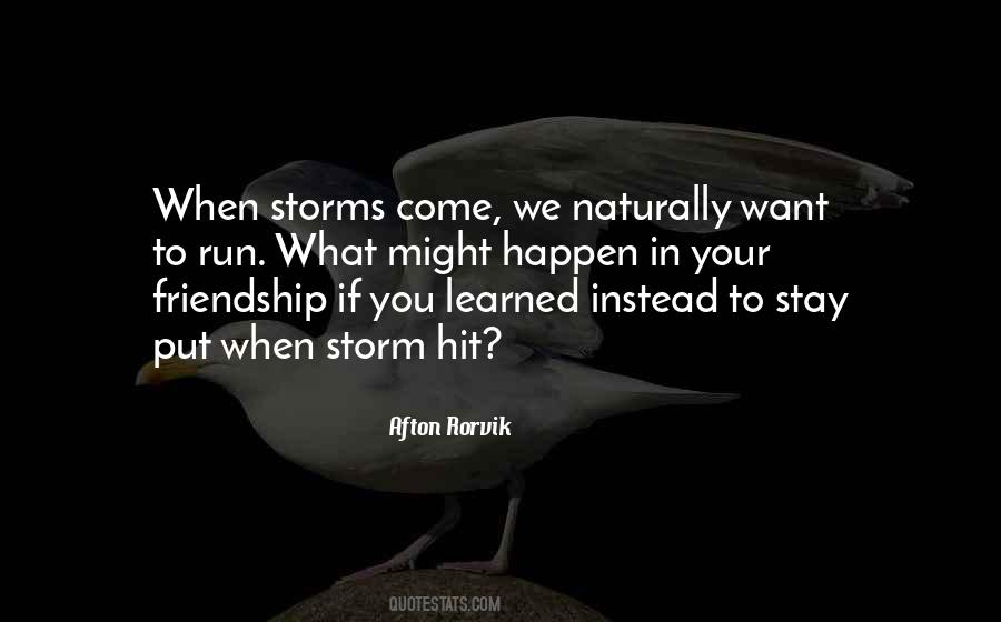 Storm In Your Life Quotes #1349352