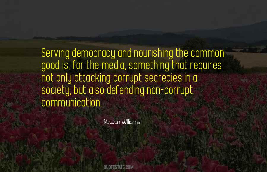 Defending Democracy Quotes #427534